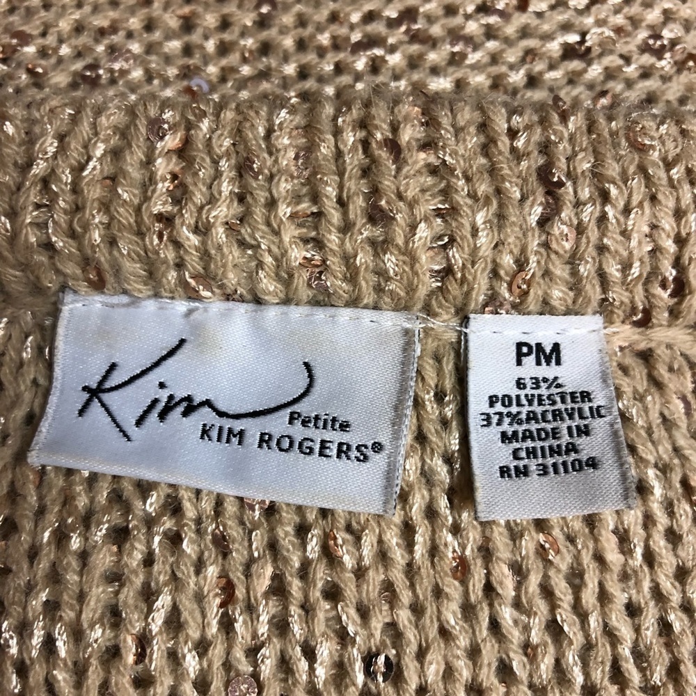 KIM ROGERS PETITE SWEATER - Picture 6 of 7